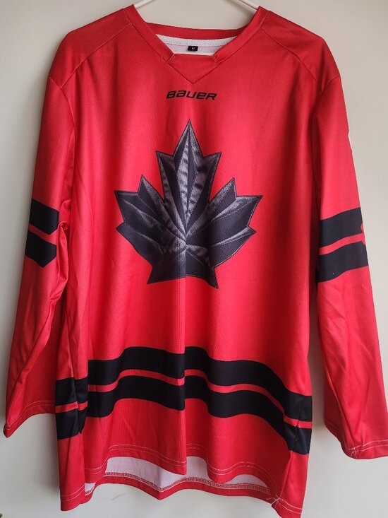 Printerval Other - Team Canada Olympic Sidney Crosby Screen Printed Jersey #87 Size M/48